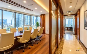 Larger fitted offices