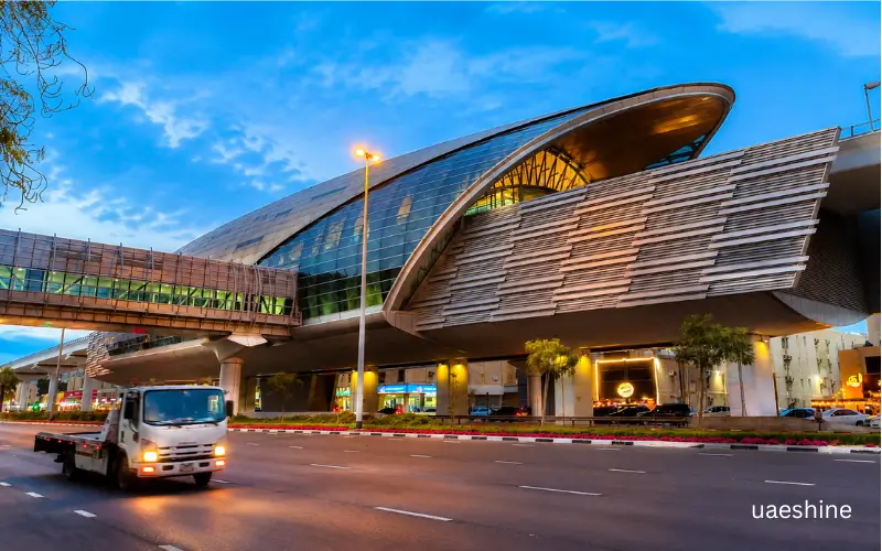 Dubai Airport Free Zone Metro Station 1