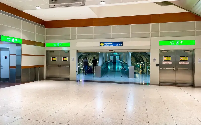 Peak Hours and Commuter Tips Dubai Airport Free Zone Metro Station