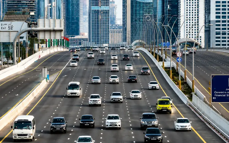 Landmarks near sheikh zayed road