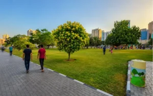 Green Areas and Walking Spaces