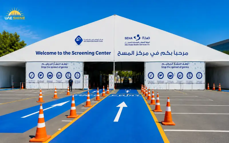 Delma Park COVID Test Abu Dhabi