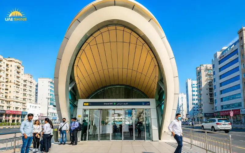 Dubai Airport Free Zone Metro Station 1